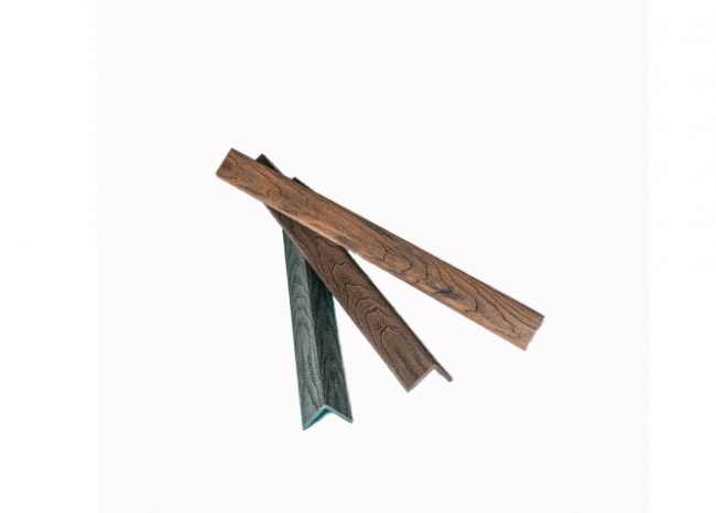 Уголок из ДПК TimberTex Серый