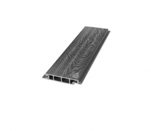 Террасная доска из ДПК Savewood Padus тангенциальный распил пепельный